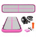 Купить  Мат надувной гимнастический 4FIZJO Air Track Mat 400 x 100 x 15 см White/Pink (P-5907739311788) в Киеве - фото №1